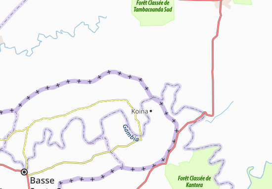 Mapa Kambele