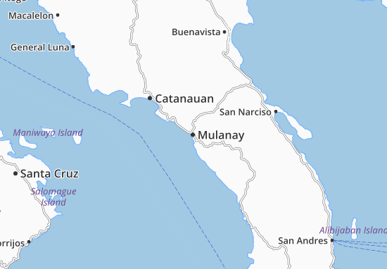 Kaart Plattegrond Mulanay