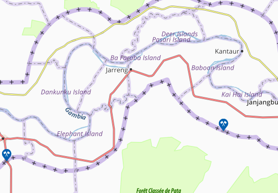 Mapa Tabanani