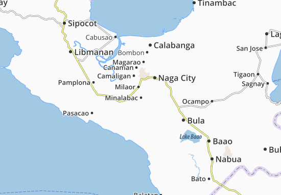 Mapa Minalabac