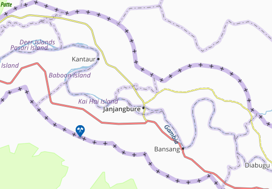 Mapa Jarume Koto