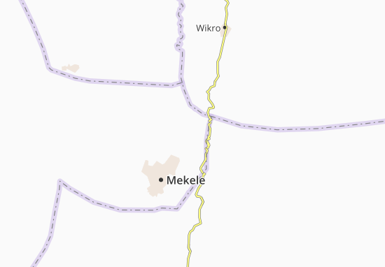 Karte Stadtplan May Mekden