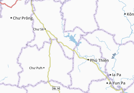 Karte Stadtplan HBông