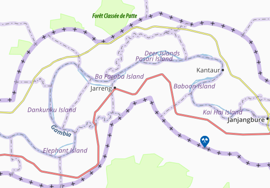 Mapa Bamba Kolong