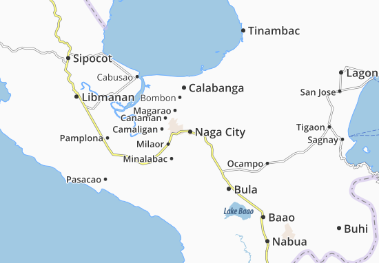 Carte-Plan Naga City