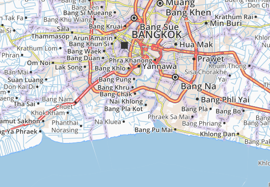 Mapa Bang Chak