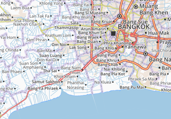 Mapa Bang Bon