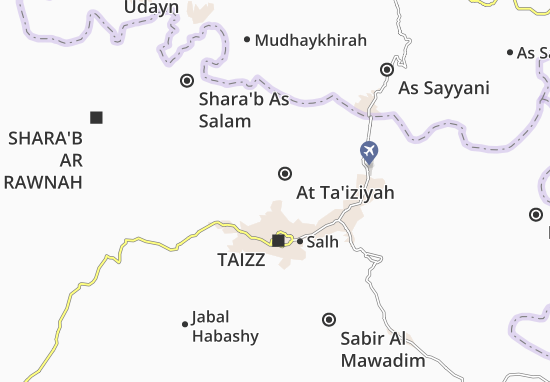 Karte Stadtplan At Ta&#x27;iziyah