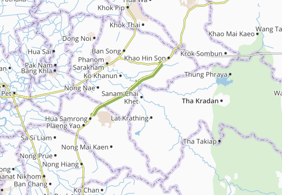 Mapa Sanam Chai Khet