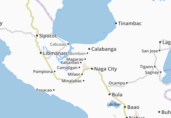 Karte Stadtplan Magarao
