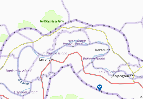 Mapa Jafai