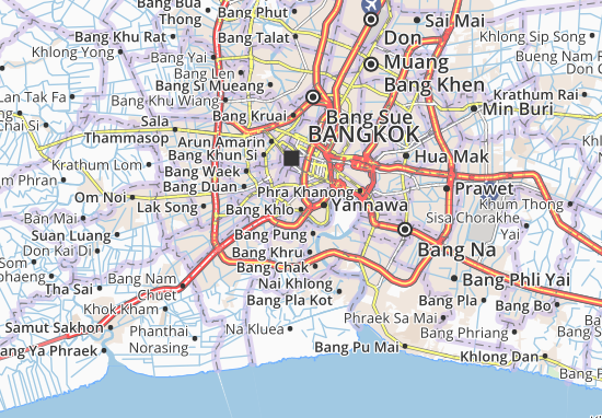 Mapa Bang Khlo