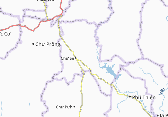 Kông Htok Map