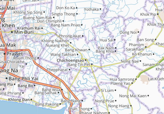 Mapa Wang Takhian