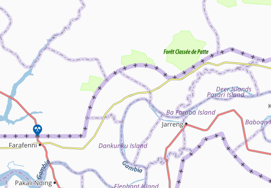 Mapa Turi Kunda