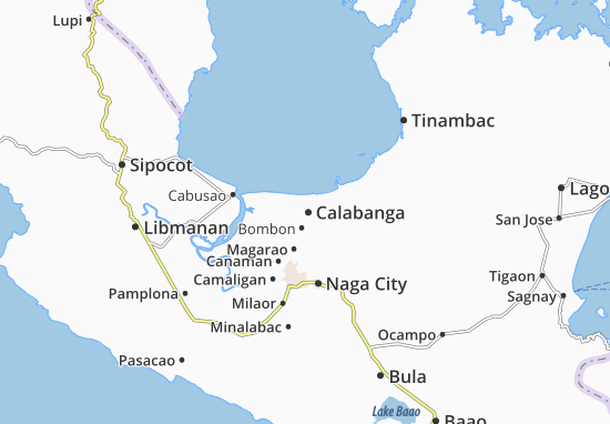 Calabanga Map