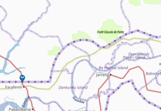 Mapa Jane Kunda
