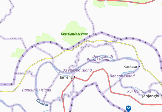 Karte Stadtplan Konteh