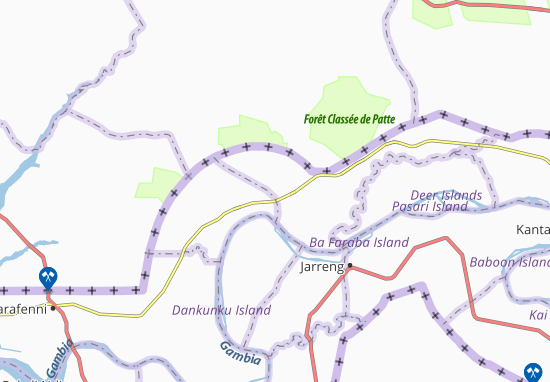 Mapa Medina-Duisi