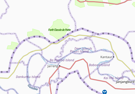 Karte Stadtplan Nyorro