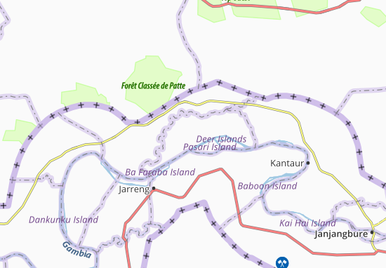 Karte Stadtplan Wellingara Alhaji Alpha