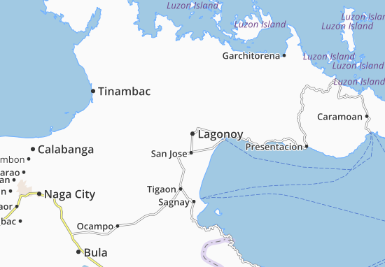 Lagonoy Map