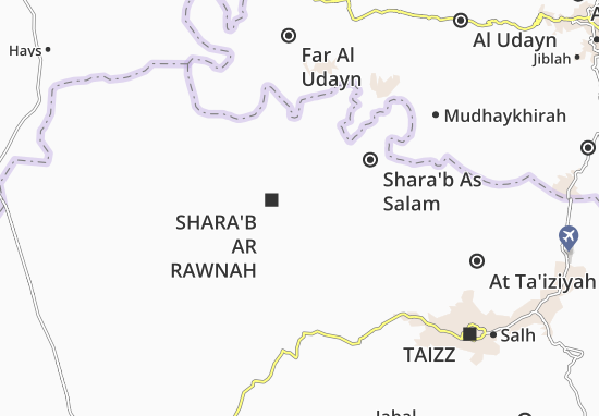 Karte Stadtplan Shara&#x27;b Ar Rawnah