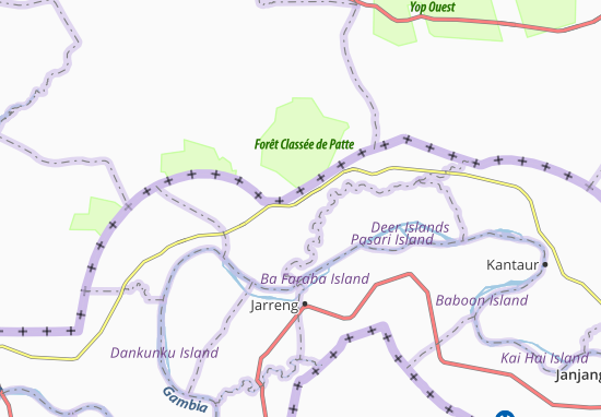 Mapa Kofa