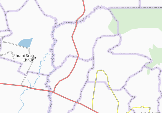 Karte Stadtplan Phumi Moung