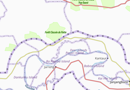 Njie Kunda Map