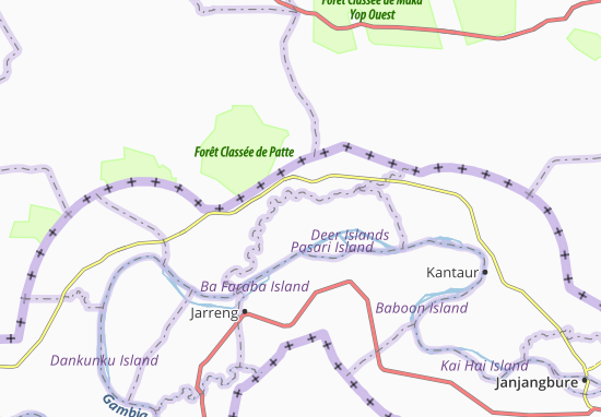 Karte Stadtplan Jamwell