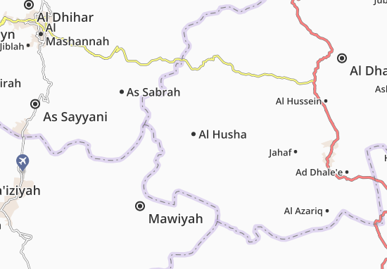 Karte Stadtplan Al Husha