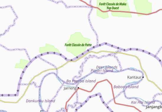 Mapa Fass Njama