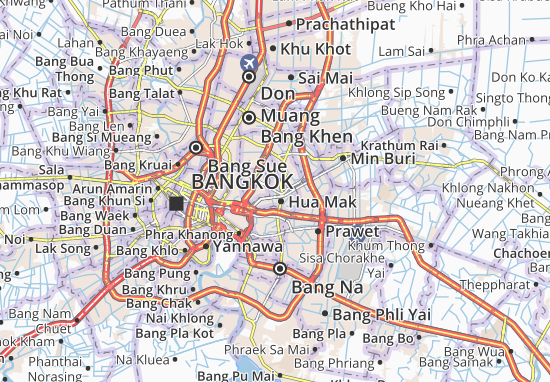 Mapa Bang Kapi