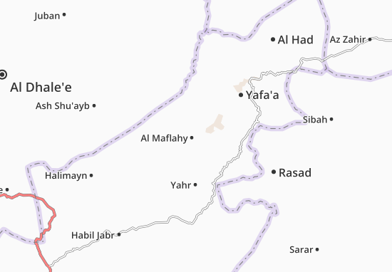 Karte Stadtplan Al Maflahy