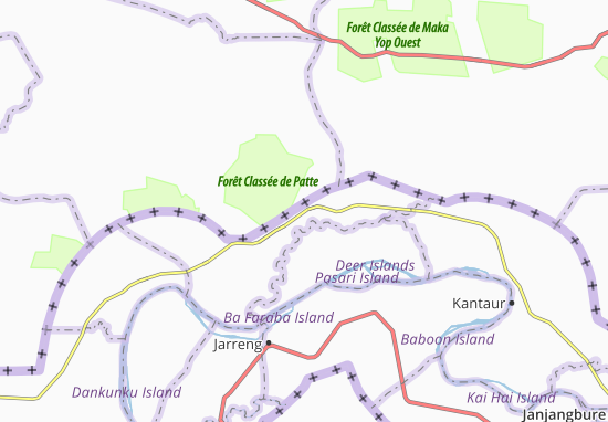 Mapa Panchang Madi Fana