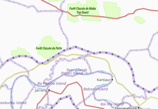 Mapa Nioro Ebrima Wori