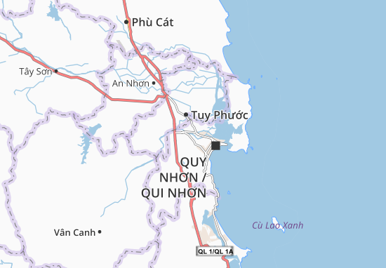 Mapa Nhơn Phú
