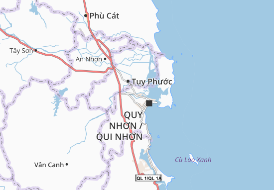 Mapa Nhơn Bình