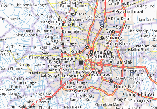 Mapa Bang Phlat