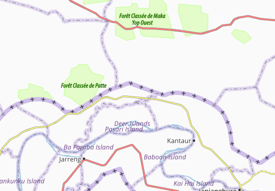 Mapa Nioro Wollof