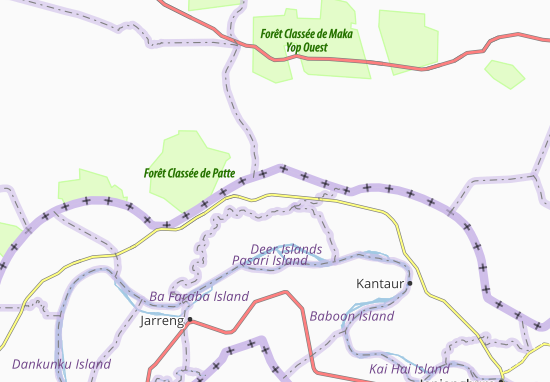 Mapa Fass Bamba