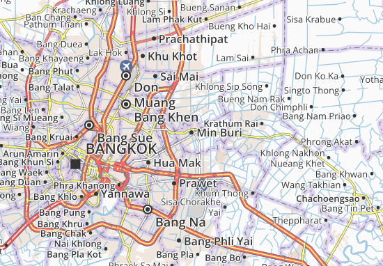 Mapa Min Buri