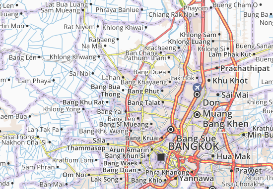 Mapa Bang Bua Thong