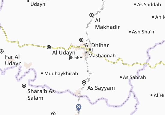 Jiblah Map