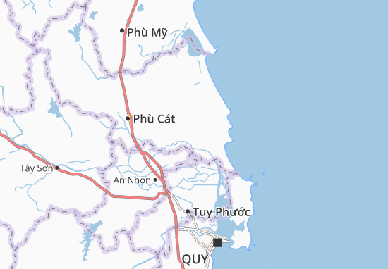Karte Stadtplan Cát Hưng