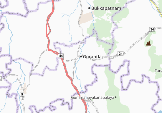 Mapa Gorantla