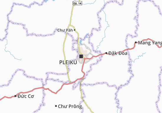 Pleiku Map