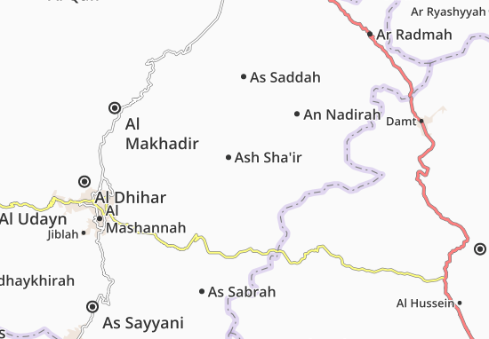 Mapa Ash Sha&#x27;ir