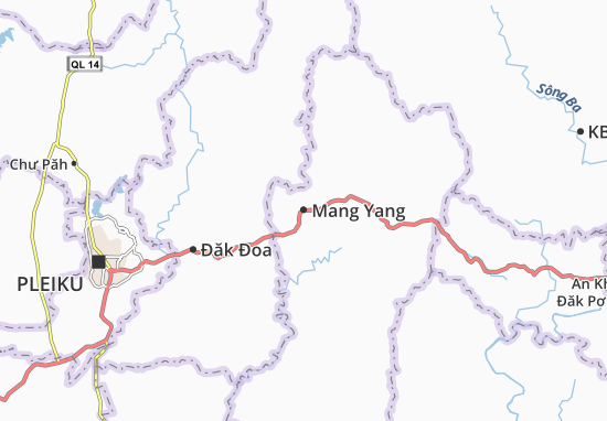 Karte Stadtplan Mang Yang